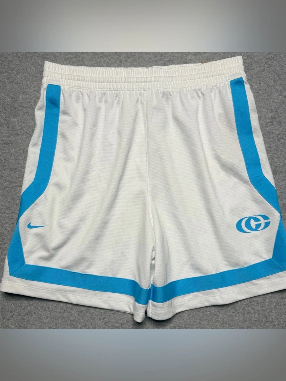 Nike Girls Caitlin Clark Crossover Basketball Shorts Big Kids Youth XL NWT White